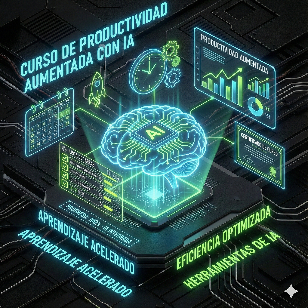 Curso de productividad aumentada con IA